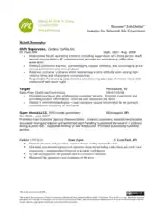 Sales Resume Objective Template