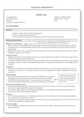 Skills For Sales Resume Format Template
