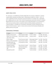 Certified Business Analyst Resume Template