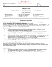 Free Download PDF Books, Professional Marketing Resume Example Template