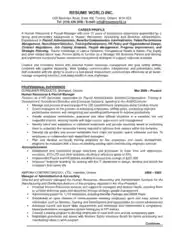 Example of Office Manager Resume Template