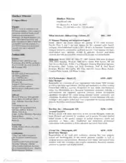 Free Download PDF Books, IT Manager Resume Template