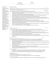 Recruitment Manager Resume Template
