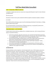 ATT Retail Professionals FT and PT Template