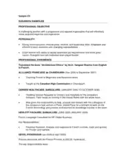 Free Download PDF Books, Simple Professional Resume PDF Template