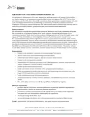Free Download PDF Books, Biomedical Field Service Engineer Resume Template