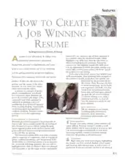 How to Create Job Winning Resume Template