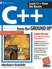 C++ From The Ground Up Third Edition Book, Pdf Free Download