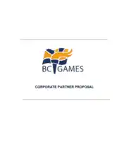 Corporate Partners Proposal Sample Template