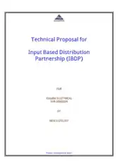 Proposal for Distribution Partnership Template