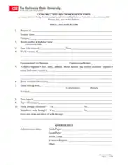 Free Download PDF Books, Pb Construction Bid information Form Template