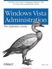 Free Download PDF Books, Windows Vista Administration The Definitive Guide