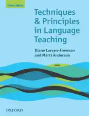 Free Download PDF Books, Techniques and Principles in Language Teaching Free