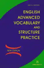 Free Download PDF Books, English Advanced Vocabulary and Structure Practice Free