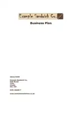 Free Download PDF Books, Catering Business Plan Format Template