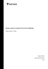 Free Download PDF Books, Food Truck Business Plan Sample Template