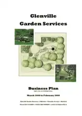 Free Download PDF Books, Garden Services Sample Business Plan Template