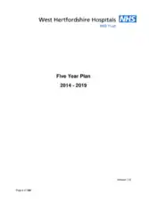 Free Download PDF Books, Hospital Business Plan Sample Template