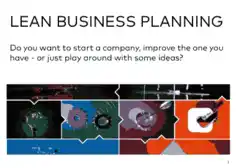 Free Download PDF Books, Lean Business Plan Template