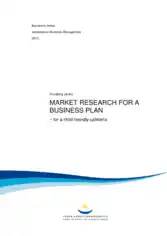 Free Download PDF Books, Market Research Business Plan Template