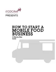 Free Download PDF Books, Mobile Food Business Plan Template