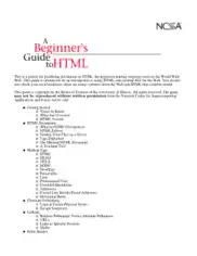 Free Download PDF Books, Beginner Guide To HTML, Drive Book Pdf