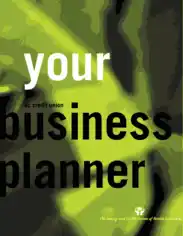 Free Download PDF Books, Personal Business Planner Template
