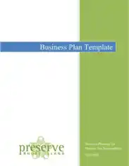 Free Download PDF Books, Pri Intern Business Plan Template