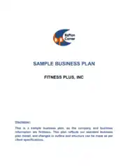 Free Download PDF Books, Professional Health Business Plan Template