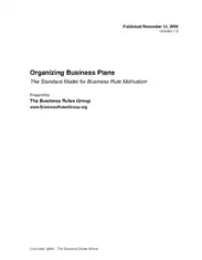 Professional Organizer Business Plan Template