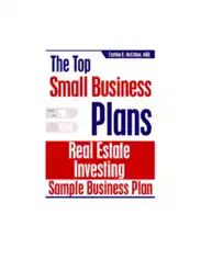Free Download PDF Books, Real Estate Investment Business Plan Template
