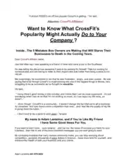 Free Download PDF Books, Crossfit Gym Business Plan Free Template