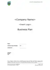 Research and Development Business Plan Free Template