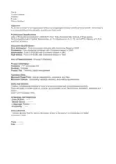 Marketing Executive Resume for Fresher Template