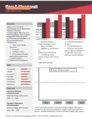 Free Download PDF Books, Sales Manager Infographic Resume Template