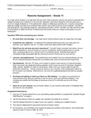 Free Download PDF Books, College Resume For High School Students Template