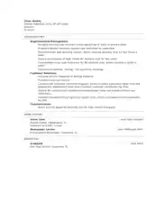 Free Download PDF Books, High School Resume With Work Experience Template