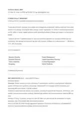 IT Manager Skills Resume Template