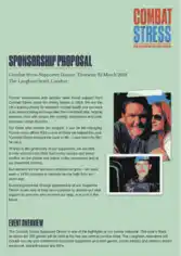 Free Download PDF Books, Sample Charity Event Sponsorship Proposal Template