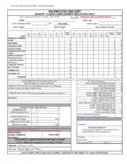 Free Download PDF Books, Employee Timesheet Excel Template