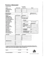 Financial Accounting Spreadsheet Template