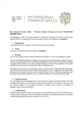 Free Download PDF Books, Personal Finance Skills Template
