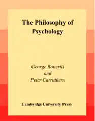Free Download PDF Books, The Philosophy of Psychology Free PDF Book