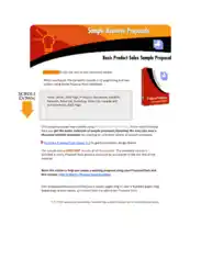 Free Download PDF Books, Business Sales Proposal Letter Examples Template