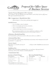 Free Download PDF Books, Business Service Proposal Template