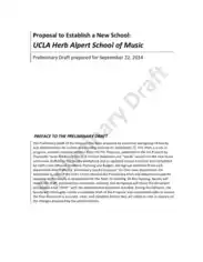 Free Download PDF Books, Music School Proposal Template