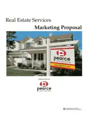 Free Download PDF Books, Real Estate Services Marketing Proposal Sample Template