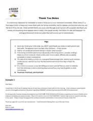 Free Download PDF Books, Free Thank You Note After Phone Interview Template
