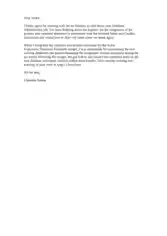 Thank You Letter Or Email After Phone Interview Template