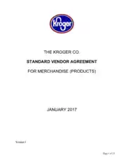 Vendor Agreement Termination Letter Template